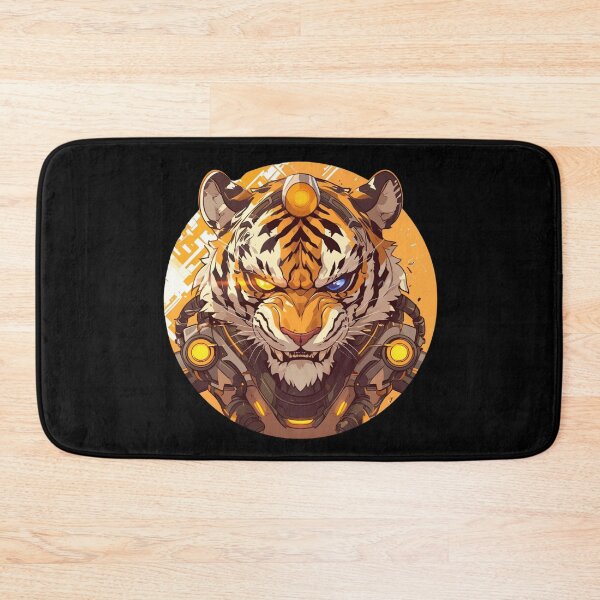 Item preview, Cyber Tiger // Aesthetic Tiger // Cool Animal // Cyber Animal // Future Animal Art // Animal Warrior // Cyber Week  designed and sold by SMARTKIT  DESIGNAGENCY.