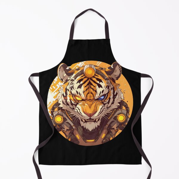 Item preview, Cyber Tiger // Aesthetic Tiger // Cool Animal // Cyber Animal // Future Animal Art // Animal Warrior // Cyber Week designed and sold by SMARTKIT DESIGNAGENCY.