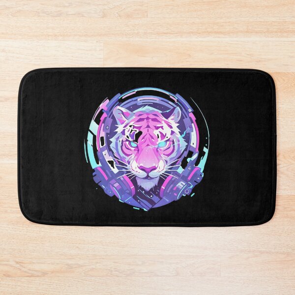 Item preview, Cyber Tiger // Aesthetic Tiger // Cool Animal // Cyber Animal // Future Animal Art // Animal Warrior // Cyber Week  designed and sold by SMARTKIT  DESIGNAGENCY.