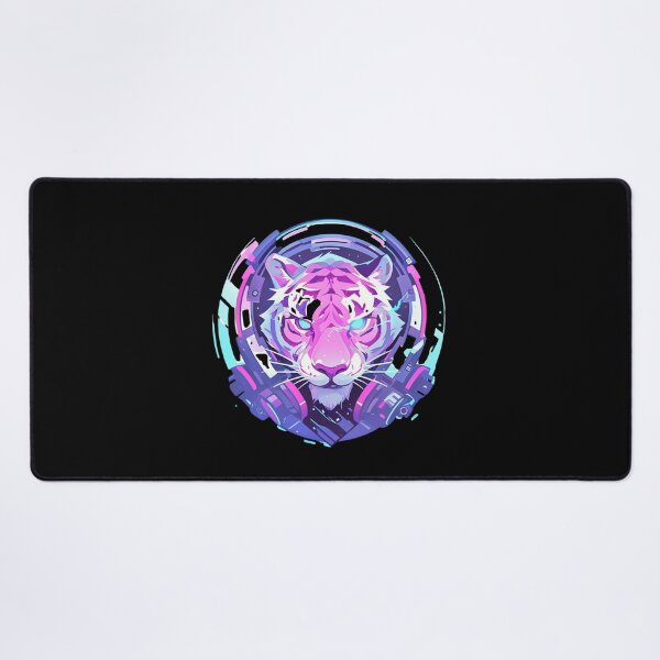 Item preview, Cyber Tiger // Aesthetic Tiger // Cool Animal // Cyber Animal // Future Animal Art // Animal Warrior // Cyber Week designed and sold by SMARTKIT DESIGNAGENCY.
