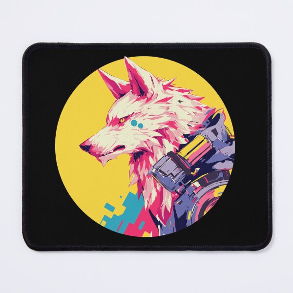 Item preview, Cyber Wolf // Aesthetic Wolf // Cool Animal // Cyber Animal // Future Animal Art // Animal Warrior // Cyber Week  designed and sold by SMARTKIT  DESIGNAGENCY.