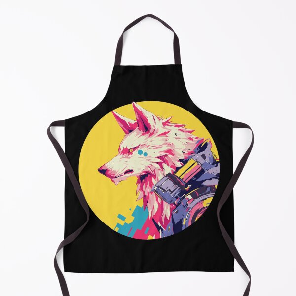Item preview, Cyber Wolf // Aesthetic Wolf // Cool Animal // Cyber Animal // Future Animal Art // Animal Warrior // Cyber Week designed and sold by SMARTKIT DESIGNAGENCY.