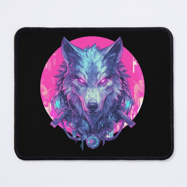 Item preview, Cyber Wolf // Aesthetic Wolf // Cool Animal // Cyber Animal // Future Animal Art // Animal Warrior // Cyber Week  designed and sold by SMARTKIT  DESIGNAGENCY.