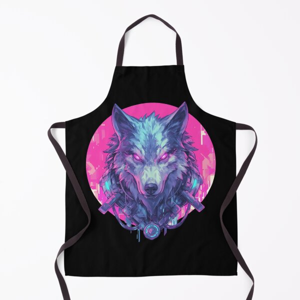 Item preview, Cyber Wolf // Aesthetic Wolf // Cool Animal // Cyber Animal // Future Animal Art // Animal Warrior // Cyber Week designed and sold by SMARTKIT DESIGNAGENCY.