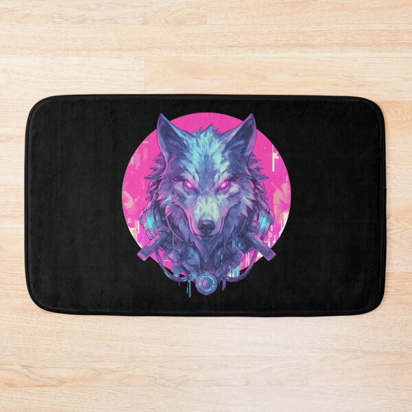 Item preview, Cyber Wolf // Aesthetic Wolf // Cool Animal // Cyber Animal // Future Animal Art // Animal Warrior // Cyber Week  designed and sold by SMARTKIT  DESIGNAGENCY.