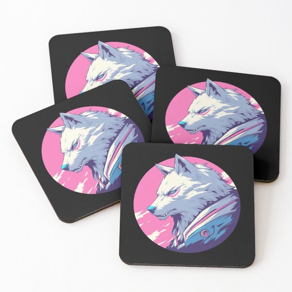 Item preview, Cyber Wolf // Aesthetic Wolf // Cool Animal // Cyber Animal // Future Animal Art // Animal Warrior // Cyber Week  designed and sold by SMARTKIT  DESIGNAGENCY.