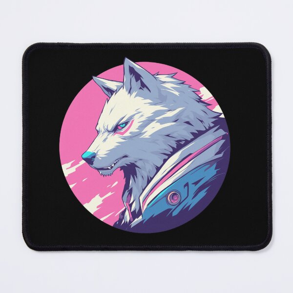 Item preview, Cyber Wolf // Aesthetic Wolf // Cool Animal // Cyber Animal // Future Animal Art // Animal Warrior // Cyber Week designed and sold by SMARTKIT DESIGNAGENCY.