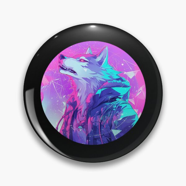 Item preview, Cyber Wolf // Aesthetic Wolf // Cool Animal // Cyber Animal // Future Animal Art // Animal Warrior // Cyber Week  designed and sold by SMARTKIT  DESIGNAGENCY.