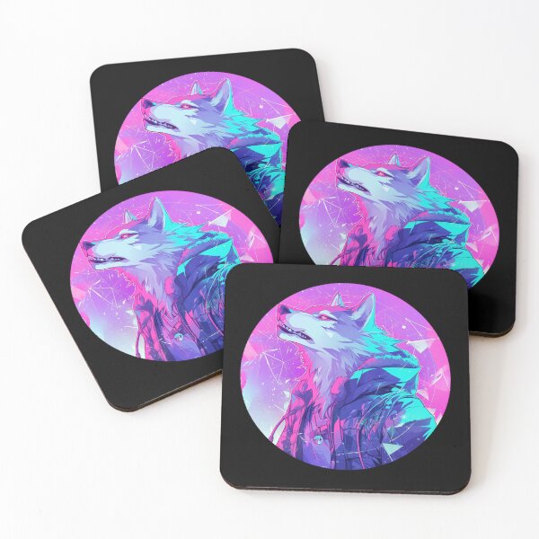 Item preview, Cyber Wolf // Aesthetic Wolf // Cool Animal // Cyber Animal // Future Animal Art // Animal Warrior // Cyber Week  designed and sold by SMARTKIT  DESIGNAGENCY.