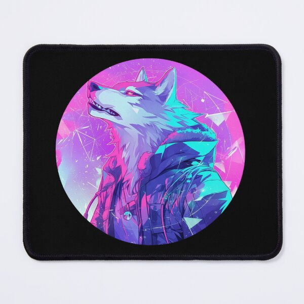 Item preview, Cyber Wolf // Aesthetic Wolf // Cool Animal // Cyber Animal // Future Animal Art // Animal Warrior // Cyber Week designed and sold by SMARTKIT DESIGNAGENCY.