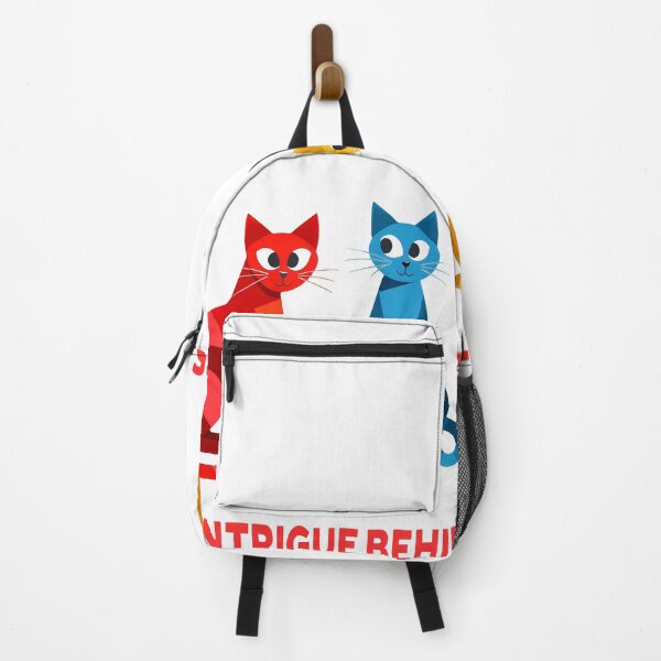 Item preview, Abstract Minimalist Cat trio– The Intrigue Behind the Eyes designed and sold by SpeakingPrint2.