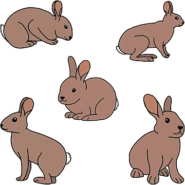 Artwork thumbnail, Bunny Rabbits by Leapingdoe