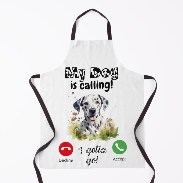 Item preview, My dog is calling - Dalmatian Dog designed and sold by ColorfulVertigo.