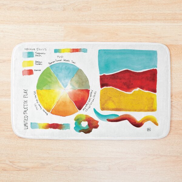 Artikelvorschau, Sketch Notes – eine einzigartige, begrenzte Palette entworfen und verkauft von Kelly Roy.