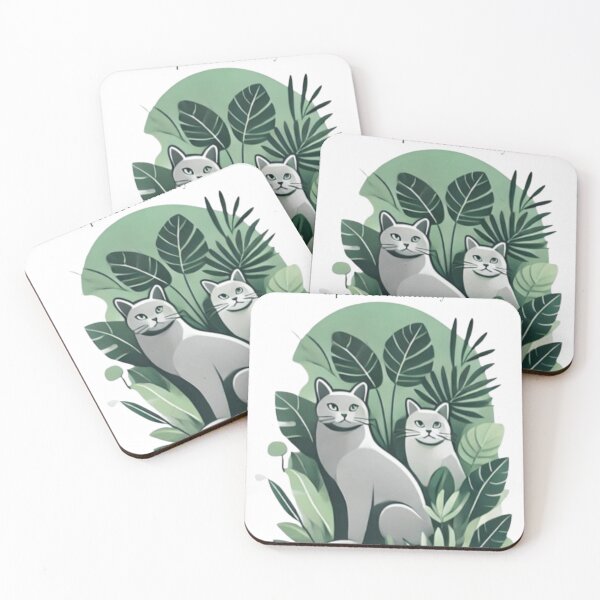 Item preview, Indoor Cats and Tropical Bliss designed and sold by vincecouture.