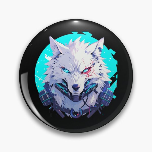 Item preview, Cyber Wolf // Aesthetic Wolf // Cool Animal // Cyber Animal // Future Animal Art // Animal Warrior // Cyber Week  designed and sold by SMARTKIT  DESIGNAGENCY.