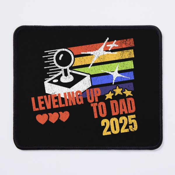 Item preview, New Dad Leveling Up to Dad 2025 Video Gamer Dad designed and sold by chrisrivait.