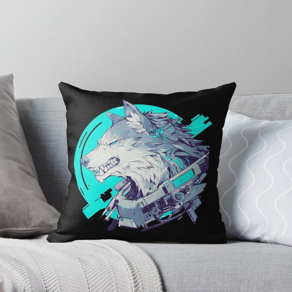 Item preview, Cyber Wolf // Aesthetic Wolf // Cool Animal // Cyber Animal // Future Animal Art // Animal Warrior // Cyber Week  designed and sold by SMARTKIT  DESIGNAGENCY.