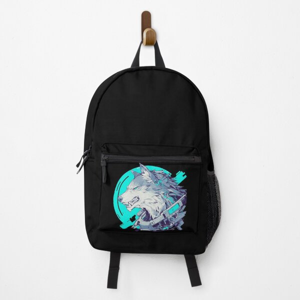 Item preview, Cyber Wolf // Aesthetic Wolf // Cool Animal // Cyber Animal // Future Animal Art // Animal Warrior // Cyber Week designed and sold by SMARTKIT DESIGNAGENCY.