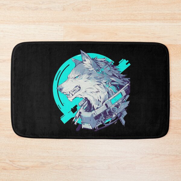 Item preview, Cyber Wolf // Aesthetic Wolf // Cool Animal // Cyber Animal // Future Animal Art // Animal Warrior // Cyber Week  designed and sold by SMARTKIT  DESIGNAGENCY.