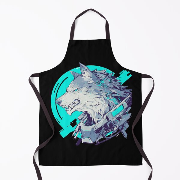 Item preview, Cyber Wolf // Aesthetic Wolf // Cool Animal // Cyber Animal // Future Animal Art // Animal Warrior // Cyber Week designed and sold by SMARTKIT DESIGNAGENCY.