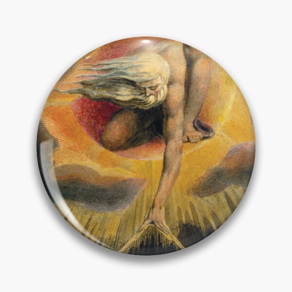 Item preview, William Blake // The Ancient Of Days art poster minimal designed and sold by 33ll.