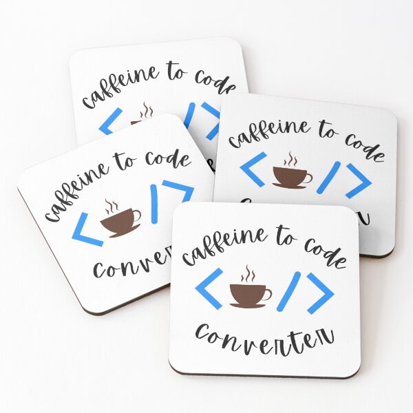 Item preview, caffeine to code converter designed and sold by violethue.