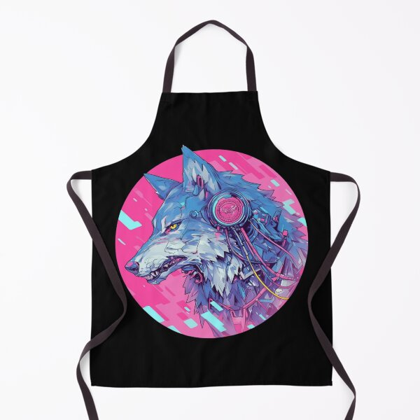 Item preview, Cyber Wolf // Aesthetic Wolf // Cool Animal // Cyber Animal // Future Animal Art // Animal Warrior // Cyber Week designed and sold by SMARTKIT DESIGNAGENCY.
