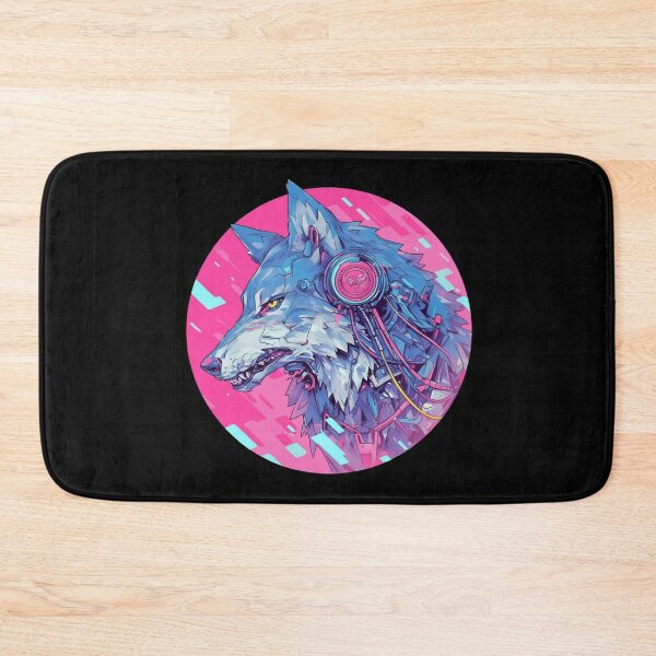 Item preview, Cyber Wolf // Aesthetic Wolf // Cool Animal // Cyber Animal // Future Animal Art // Animal Warrior // Cyber Week  designed and sold by SMARTKIT  DESIGNAGENCY.