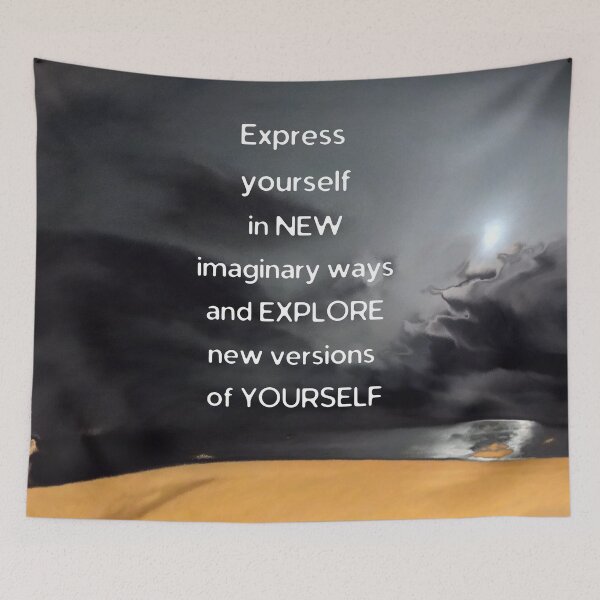 Item preview, Express new ways explore yourself designed and sold by MirelleHDB.
