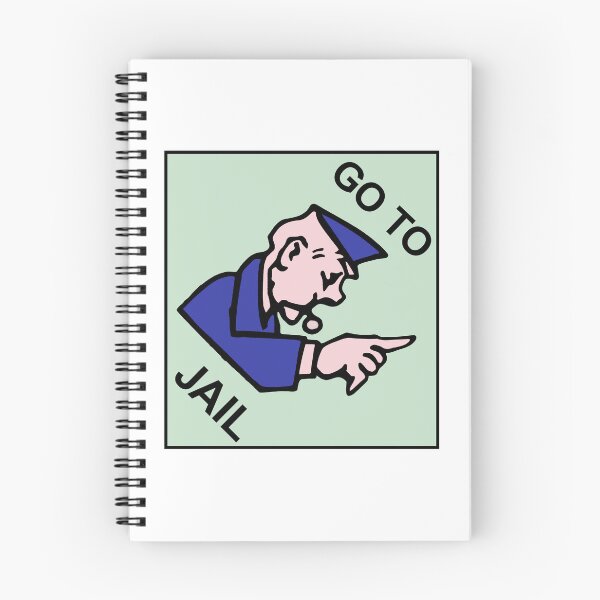 Item preview, Go To Jail designed and sold by Angry Swan Designs.