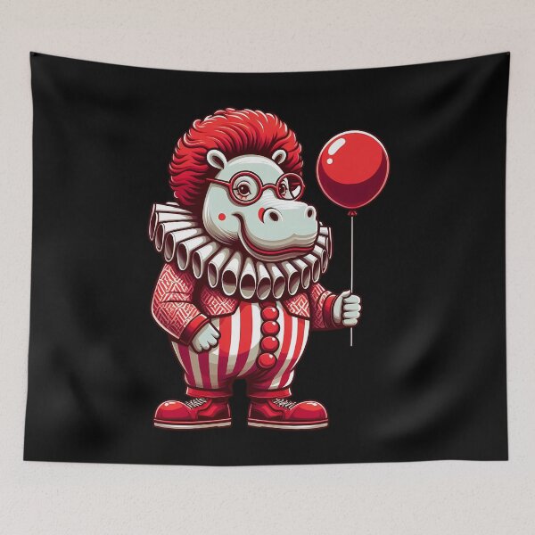 Item preview, Clown Hippo designed and sold by ipan.