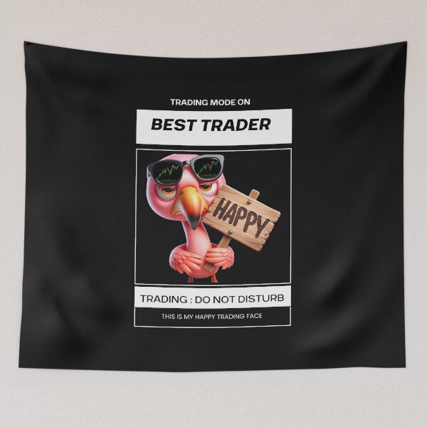 Item preview, Best Trader, Gift for dad from son, Gag gifts for dad,   Gift for him Unique,  Funny Finance Gift, Present for stock market,crypto, forex and day traders, Dad joke, Funny Flamingo designed and sold by TradingTeesKids.