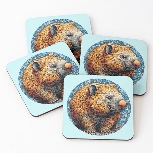 Item preview, Wombat Art #42 | Wombat Lovers designed and sold by ksgraphics222.