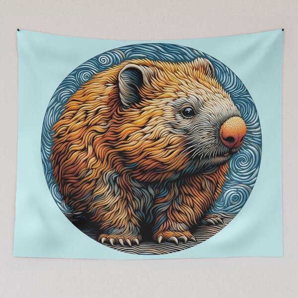 Item preview, Wombat Art #42 | Wombat Lovers designed and sold by ksgraphics222.