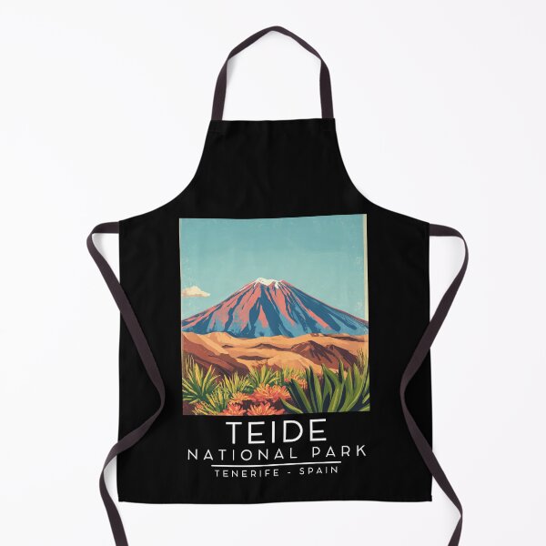 Item preview, A Vintage Illustration of Teide National Park - Tenerife - Spain designed and sold by GoodOldVintage.