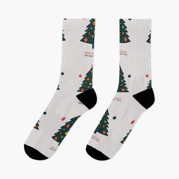 Item preview, A Christmas Tree Merry Christmas and Happy New Year designed and sold by Nanthanon.