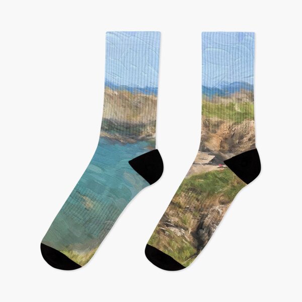 Item preview, Pembrokeshire coast painterly designed and sold by Photopat.