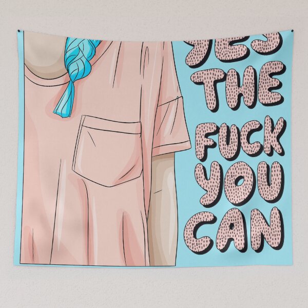 Item preview, Yes The F**k You Can designed and sold by Cope-Doodles.