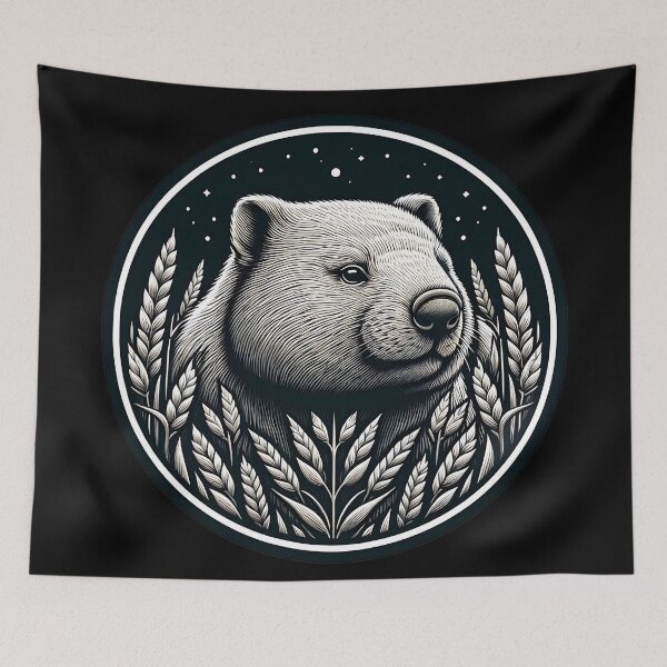 Item preview, Wombat Art #43 | Wombat Lovers designed and sold by ksgraphics222.