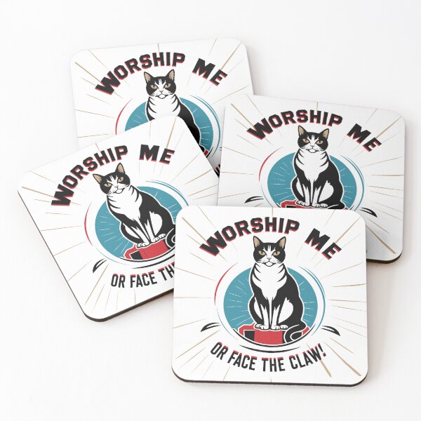 Item preview, Worship me or face the claw! designed and sold by 2gather1ness.