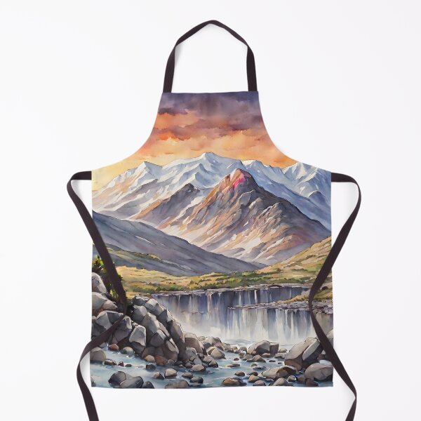 Item preview, Ben Nevis: Watercolor Scottish Sunset Beauty designed and sold by LSVart.