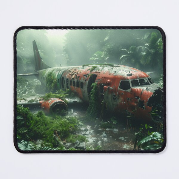 Item preview, Rainforest - Crashed Airplane designed and sold by KootenayDesigns.