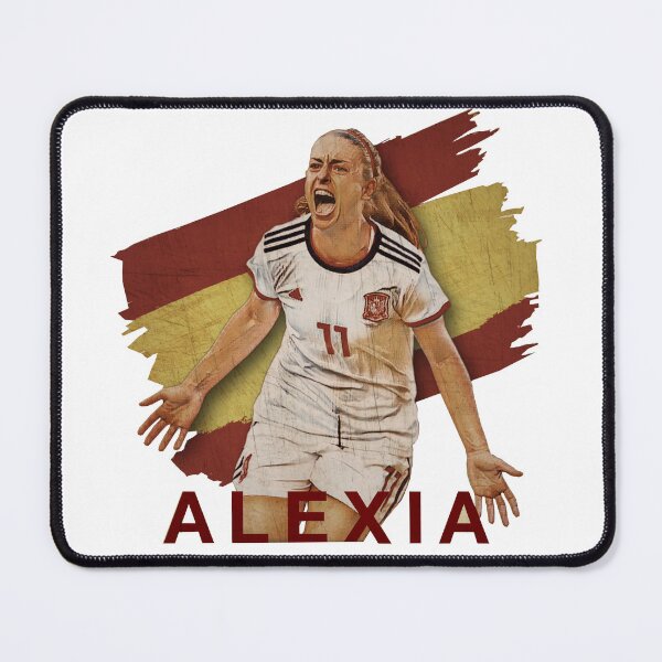 Item preview, Alexia Putellas, La Reina, Barcelona, Spain footballer, Soccer Queen designed and sold by Sportslista.