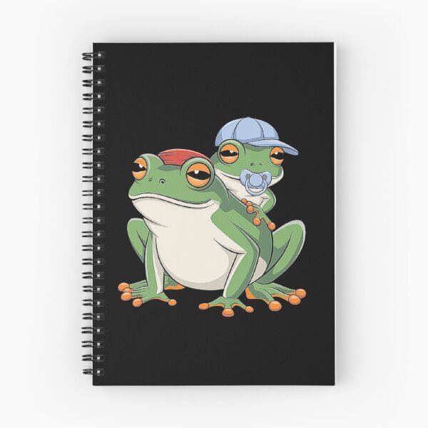 Item preview, Playful Frog Mom Carrying Her Baby on Her Back – Perfect for Frog Enthusiasts designed and sold by love3617.