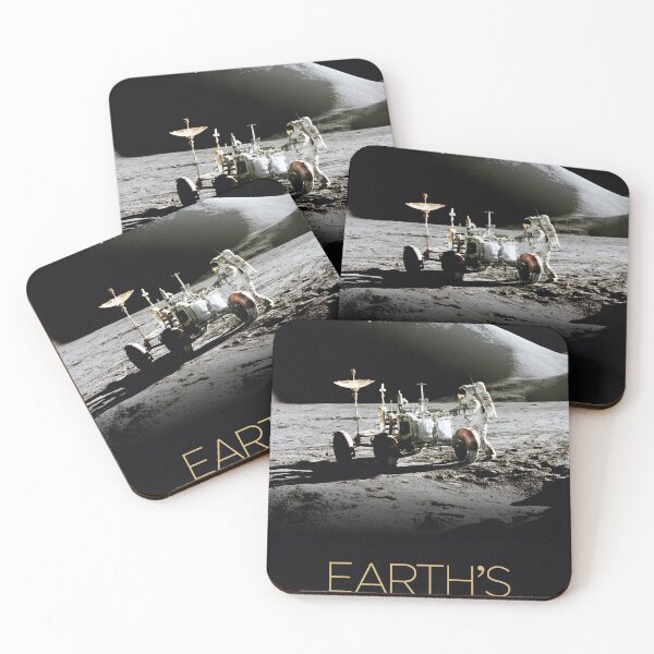 Item preview, STK205490S-Solar system poster of Earth's moon. designed and sold by StocktrekImages.