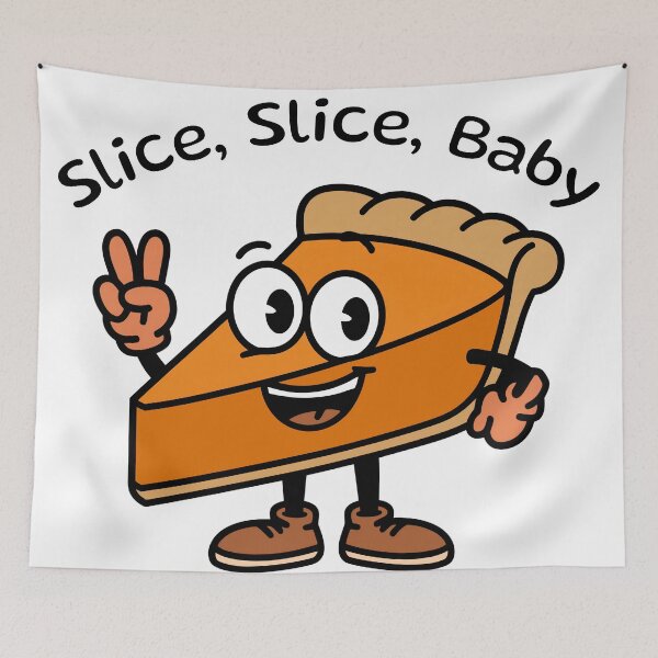 Item preview, Slice Slice Baby Funny Cake Classic T-Shirt designed and sold by HobsS.