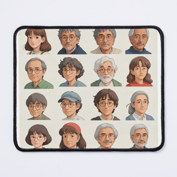 Item preview, Ghibli faces designed and sold by Izhevsky.