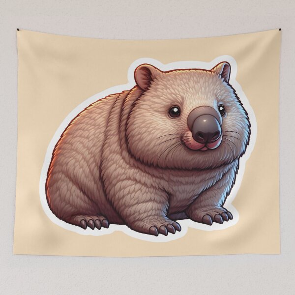 Item preview, Wombat Art #46 | Wombat Lovers designed and sold by ksgraphics222.
