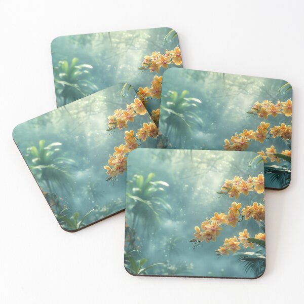 Item preview, Rainforest - Flowering Vanilla Vines designed and sold by KootenayDesigns.